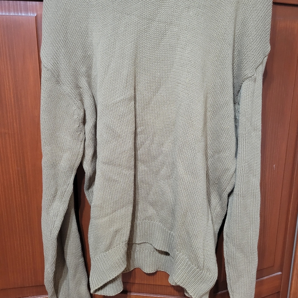 NWT Naturals Mens Brown Heavy Weight Casual Sweater | Large - Picture 3 of 8